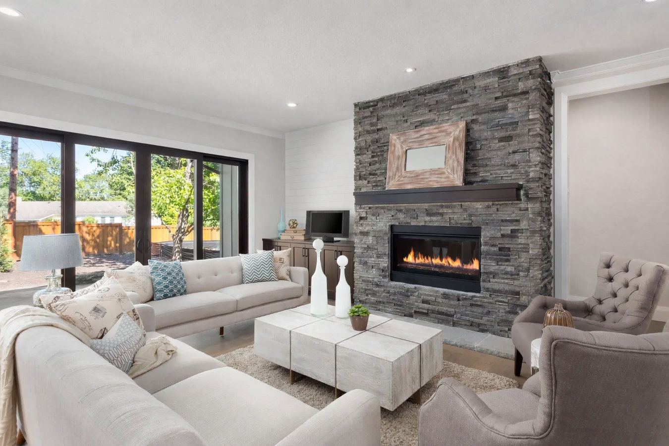 Fireplace installation in Reno, NV